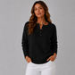 Henley Button Knit Jumper