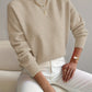 Mock Neck Knit Jumper