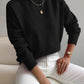 Mock Neck Knit Jumper