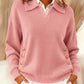 Polo Collar Gold Button Jumper