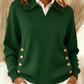Polo Collar Gold Button Jumper