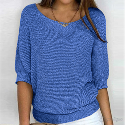 Wide Sleeve Knit Jumper