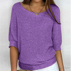 Wide Sleeve Knit Jumper