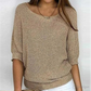 Wide Sleeve Knit Jumper