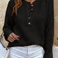 Ribbed Henley Jumper