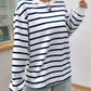 Striped Crewneck Sweatshirt