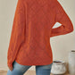 Diamond Pointelle V-Neck Jumper