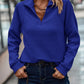 Ribbed Half-Zip Pullover