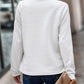 Ribbed Half-Zip Pullover