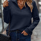 Ribbed Half-Zip Pullover