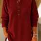 Ribbed Henley Tunic