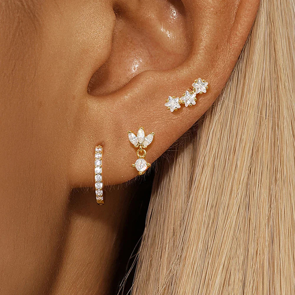 Tirana Earrings Set