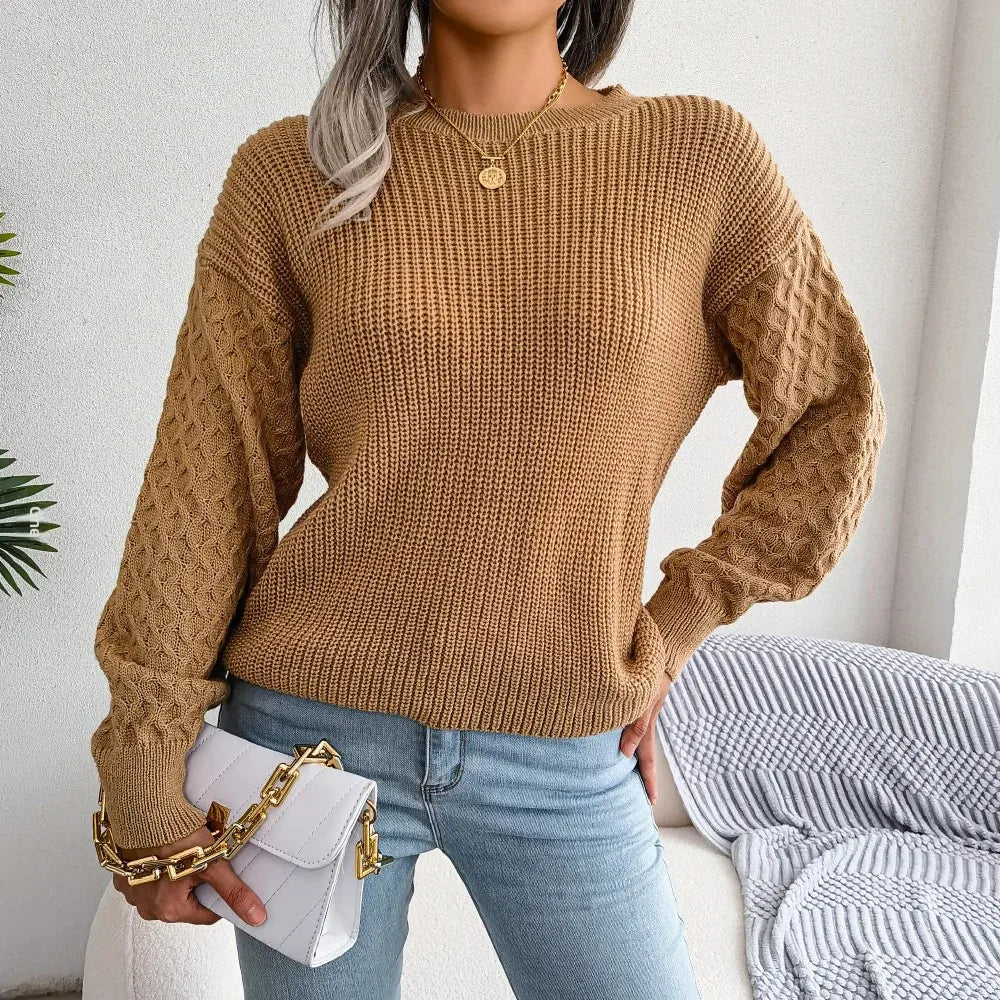 Soft Breathable Relaxed Knit Jumper