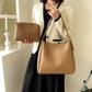Hobo Bag Faux Leather with Matching Pouch and Adjustable Strap