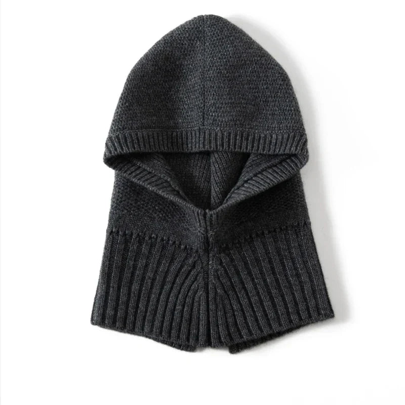 Cashmere-Feel Hooded Jumper