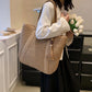 Tote Bag Straw with Zip Closure and Two Large Handles