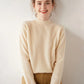 Cashmere-Feel Quiet Luxury Jumper