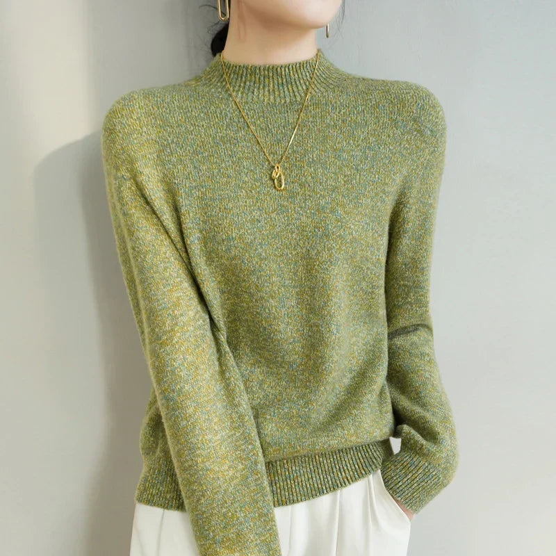 Extrafine Merino Mock Neck Jumper