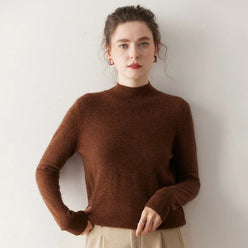 Cashmere-Feel Quiet Luxury Jumper