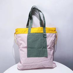 Foldable Tote Bag Waterproof Nylon with Handles