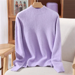 Cashmere-Feel Ultra-Soft Knit Pullover