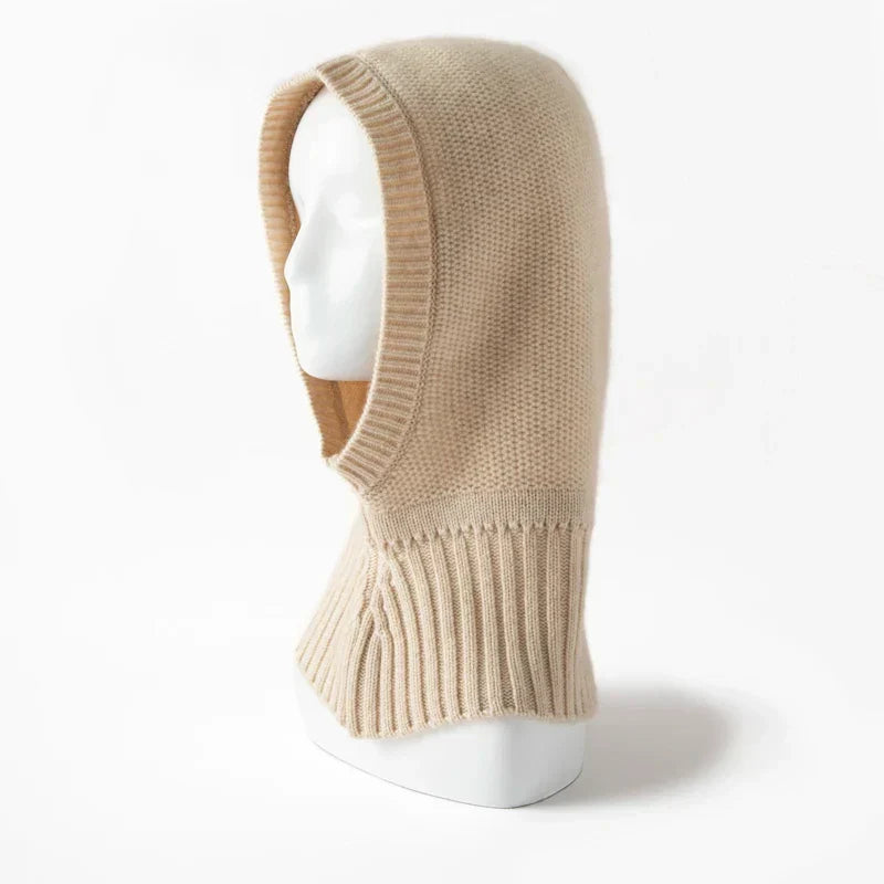 Cashmere-Feel Hooded Jumper