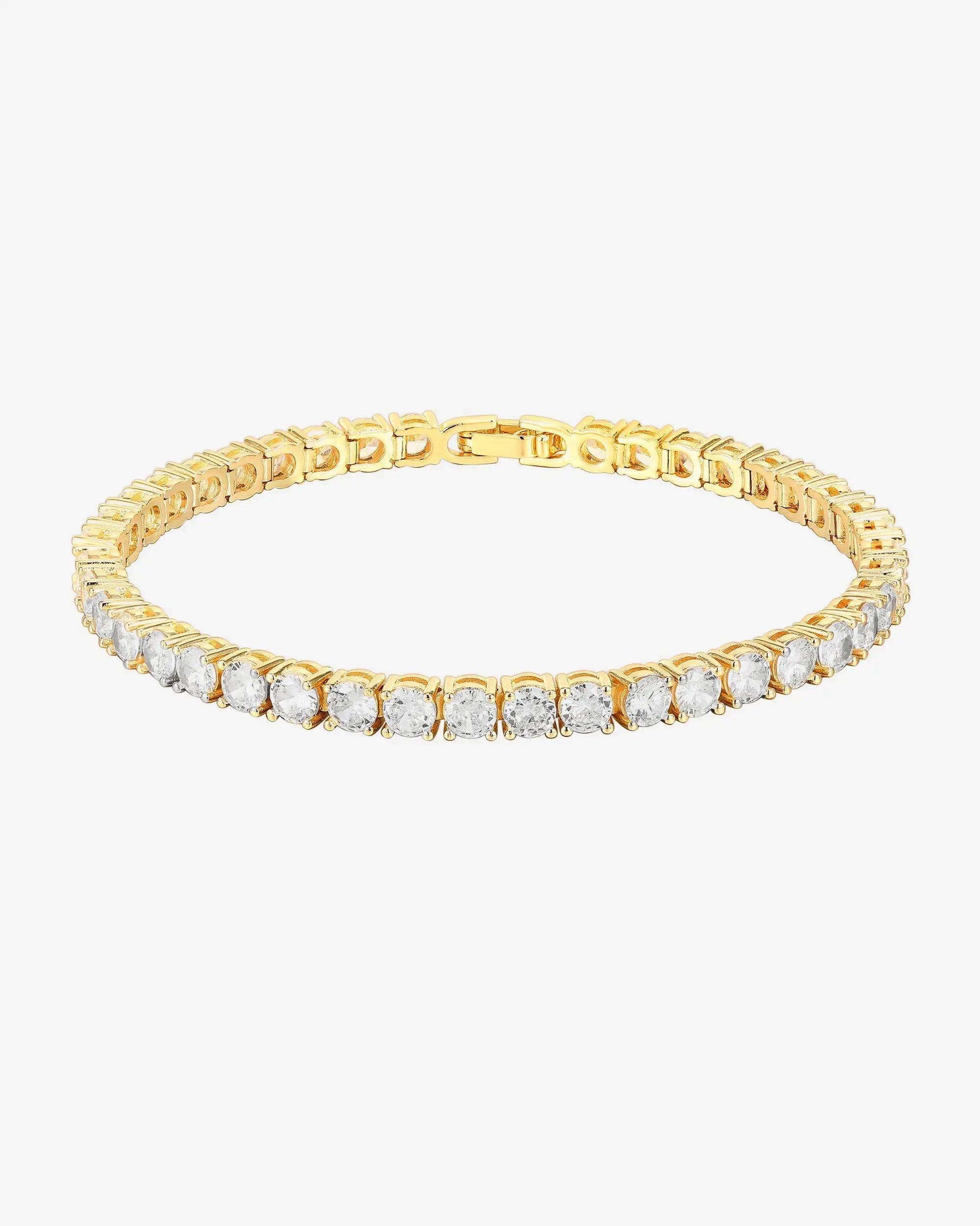 Jewlari Bracelet Naviiz Yellow Gold 6.5 Inches Yellow Gold / 6.5 Inches