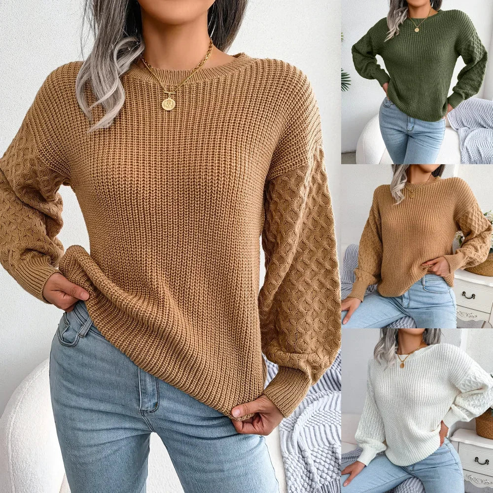 Soft Breathable Relaxed Knit Jumper