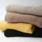 Lambswool Ribbed Roll Neck Jumper