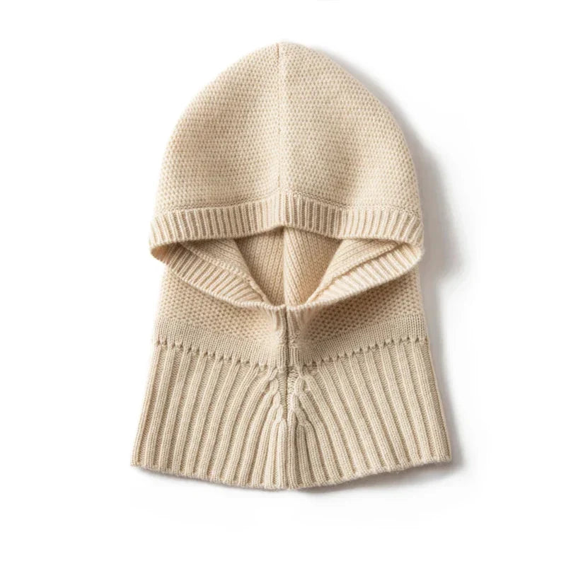 Cashmere-Feel Hooded Jumper