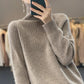 Cashmere-Feel Ribbed Roll Neck Jumper
