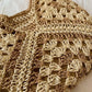 Tote Bag Straw with Faux Leather Details and Magnetic Snap