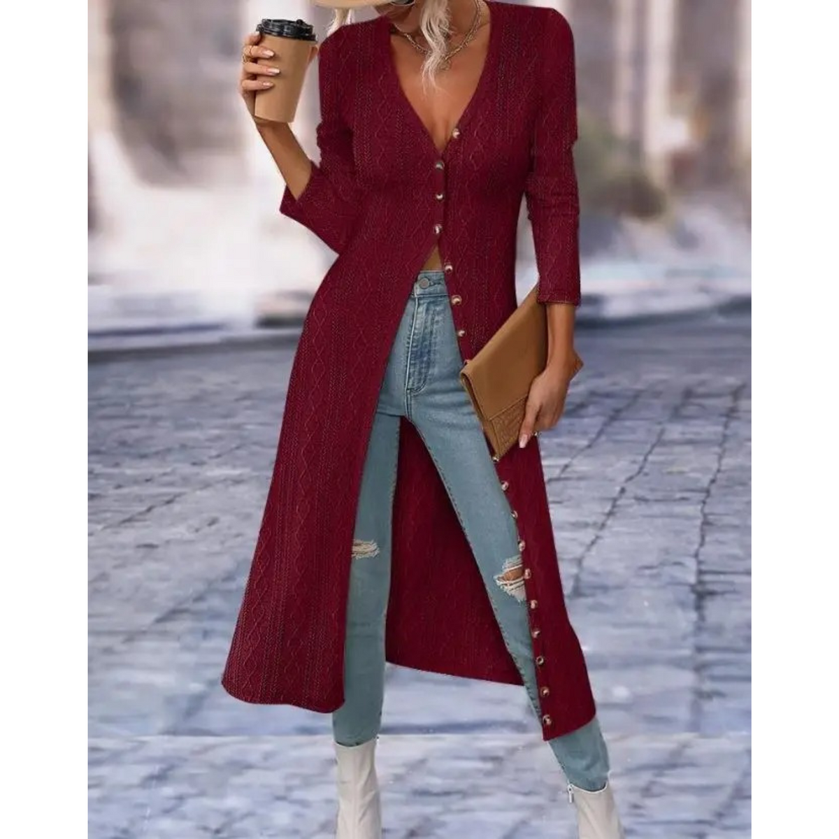 Maxi Longline Cardigan