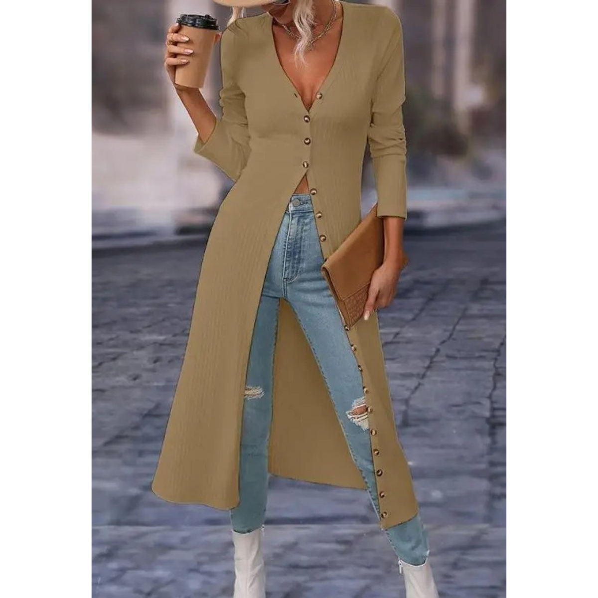 Maxi Longline Cardigan