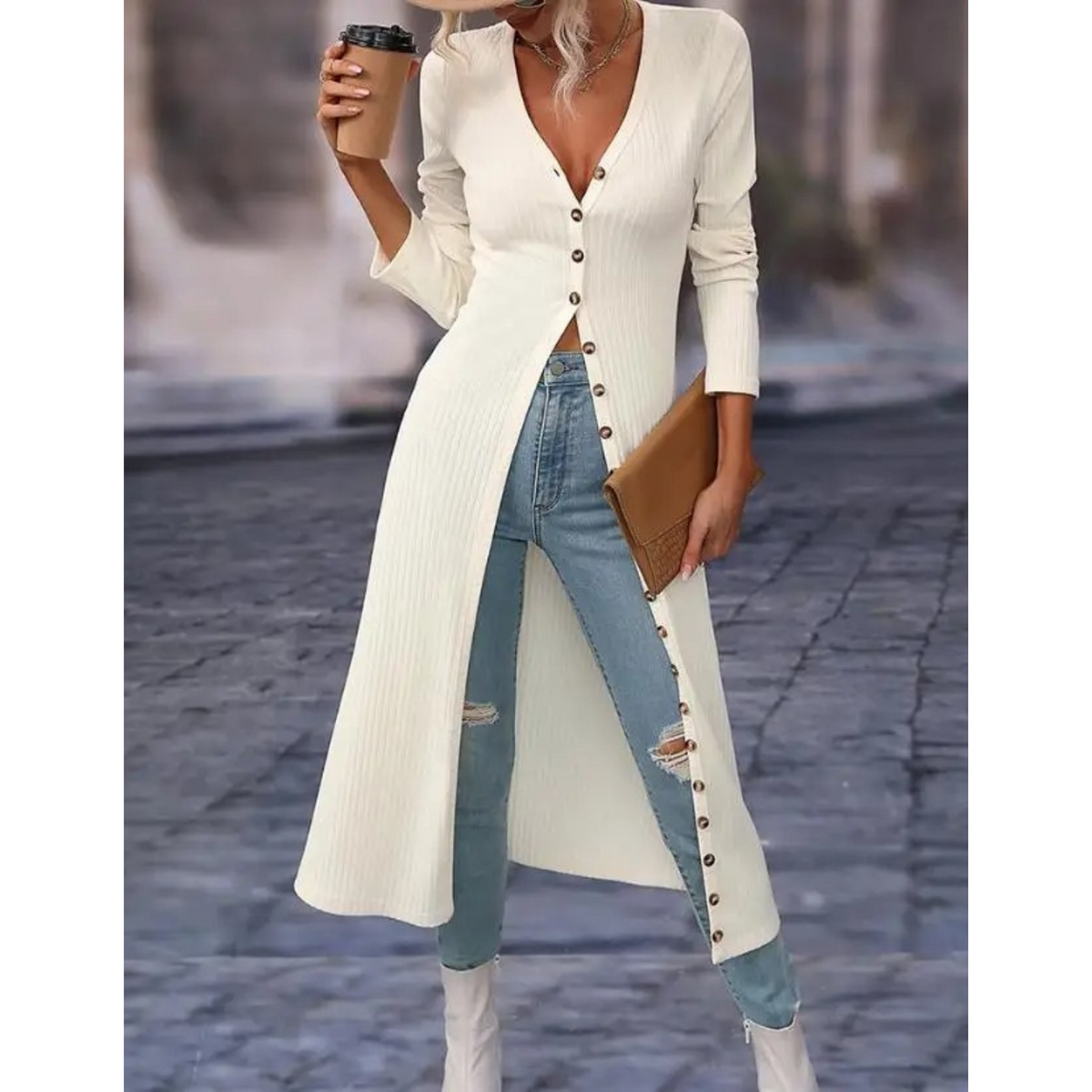 Maxi Longline Cardigan