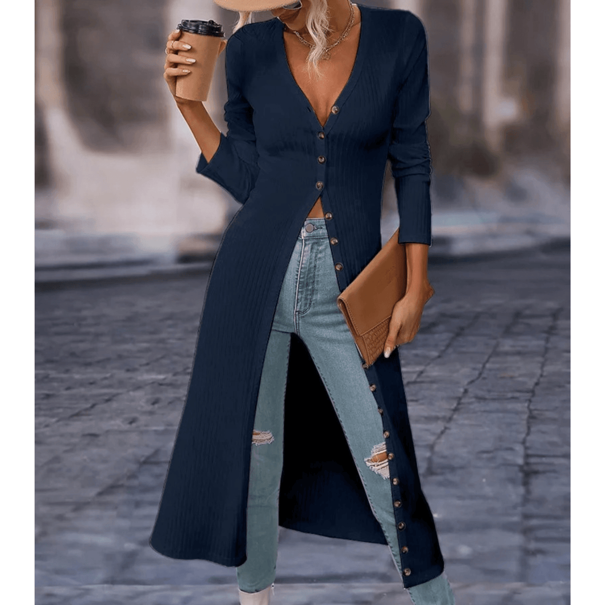 Maxi Longline Cardigan