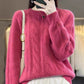 Twist Cable Crewneck Jumper