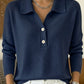 Brushed Polo Collar Jumper