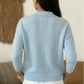 Brushed Polo Collar Jumper