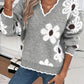Daisy Scallop Trim Jumper