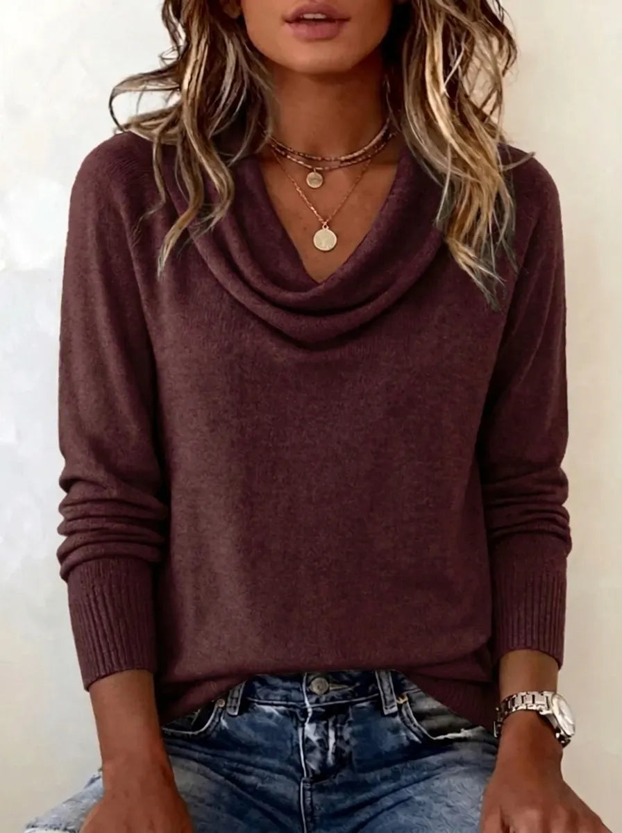Soft Cowl Neck Jumper