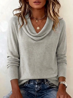 Soft Cowl Neck Jumper