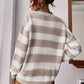 Wide Stripe Chunky Jumper