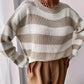 Wide Stripe Chunky Jumper