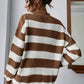 Wide Stripe Chunky Jumper