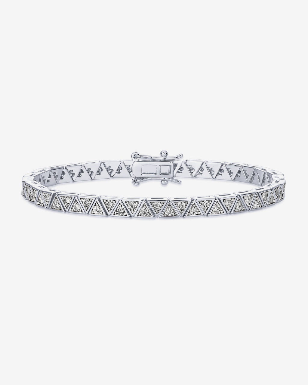 Jewlari Bracelet Naviiz White Gold 6.5 Inches White Gold / 6.5 Inches