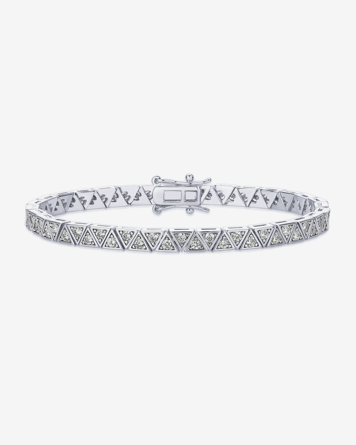 Jewlari Bracelet Naviiz White Gold 6.5 Inches White Gold / 6.5 Inches