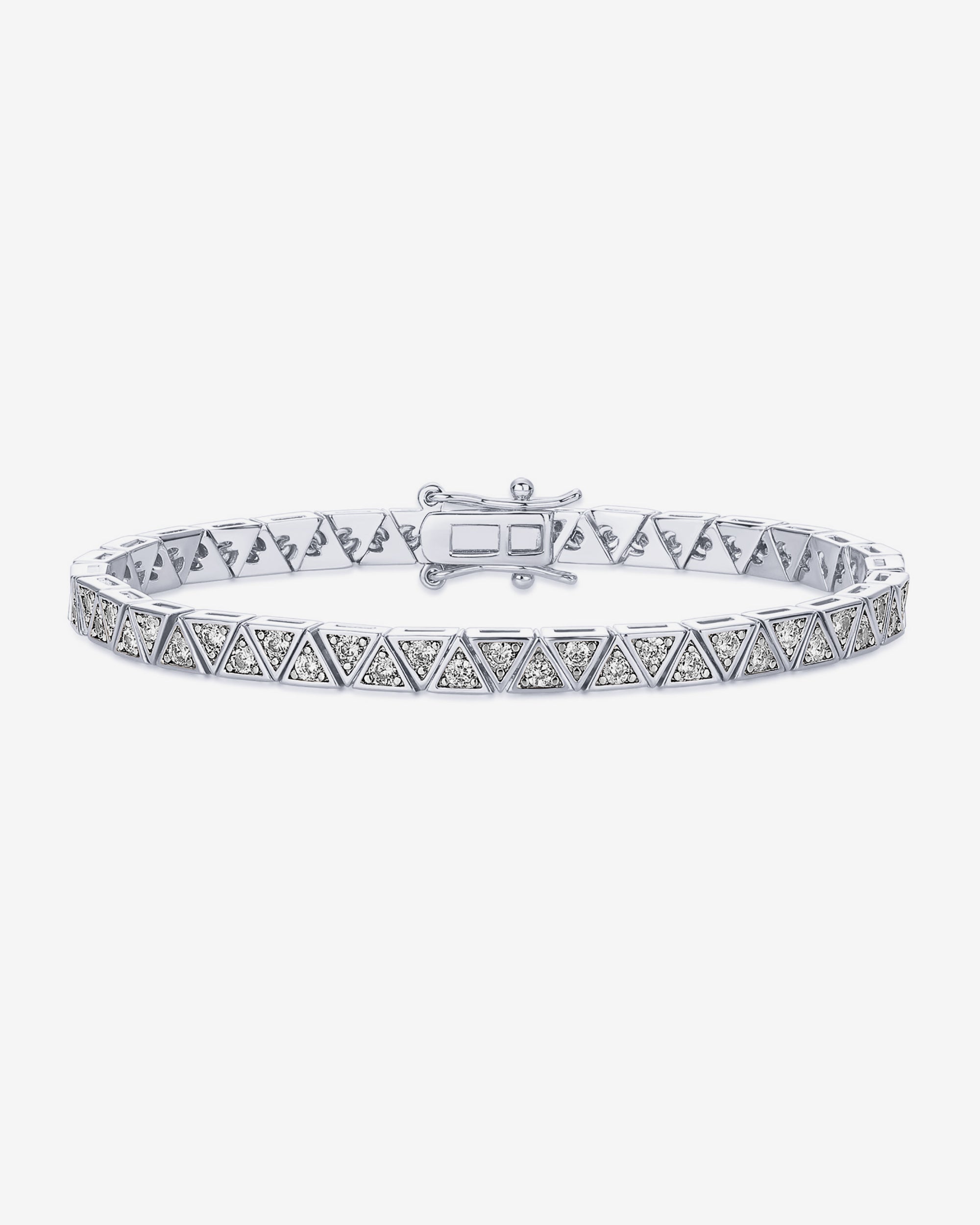 Jewlari Bracelet Naviiz White Gold 6.5 Inches White Gold / 6.5 Inches