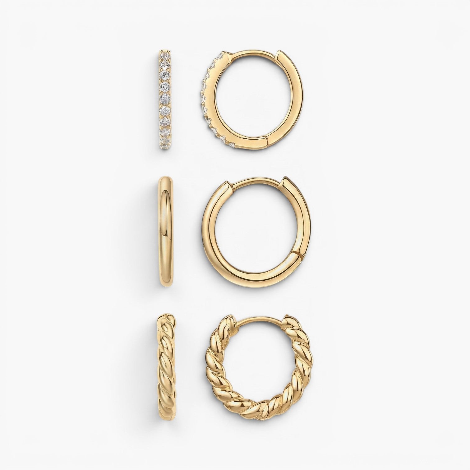 Naviiz Earrings Naviiz Gold  Gold
