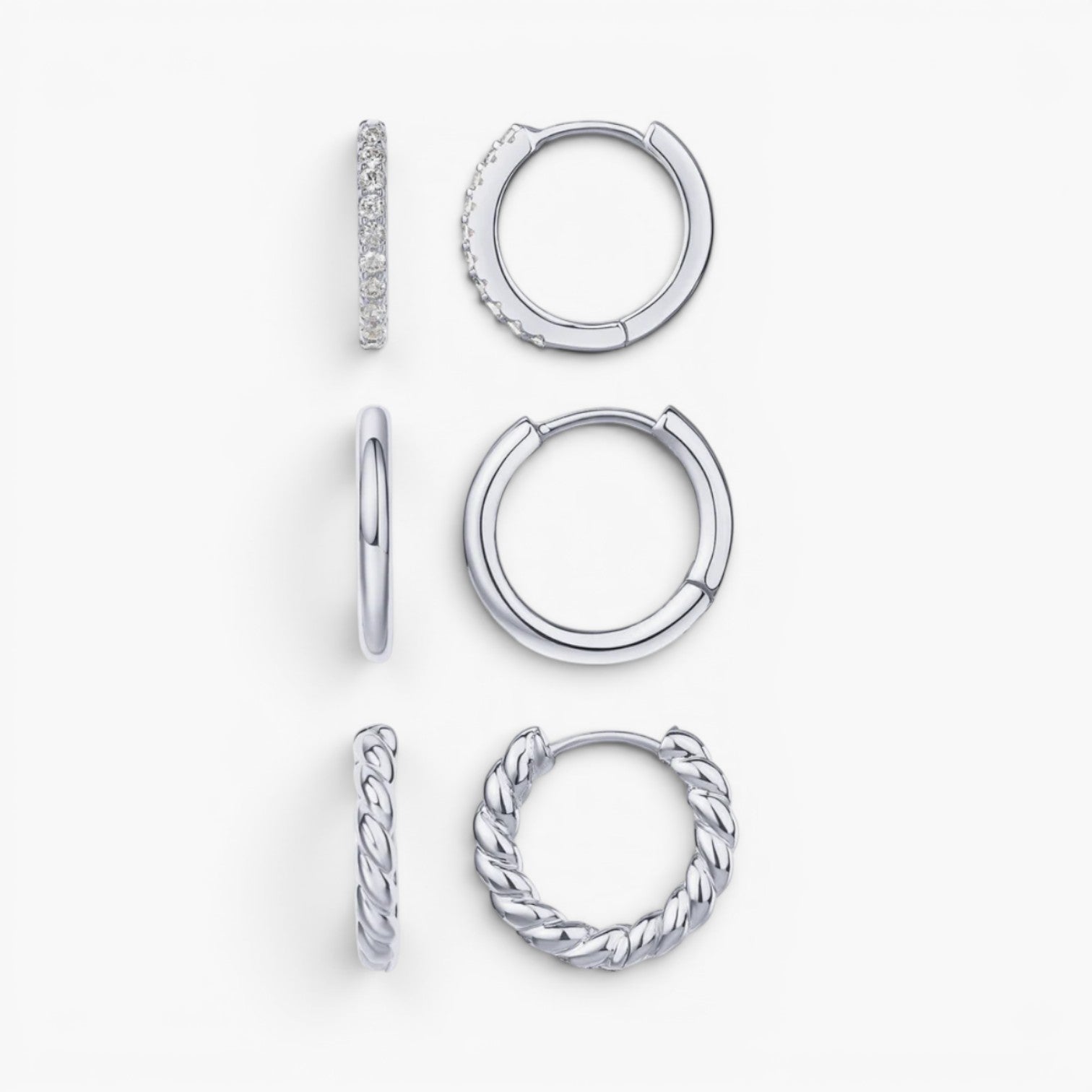 Naviiz Earrings Naviiz Silver  Silver
